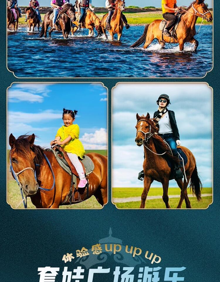 定制旅行 呼伦贝尔旅游满洲里海拉尔7日亲子游大草原包车团购小团 行程图 16